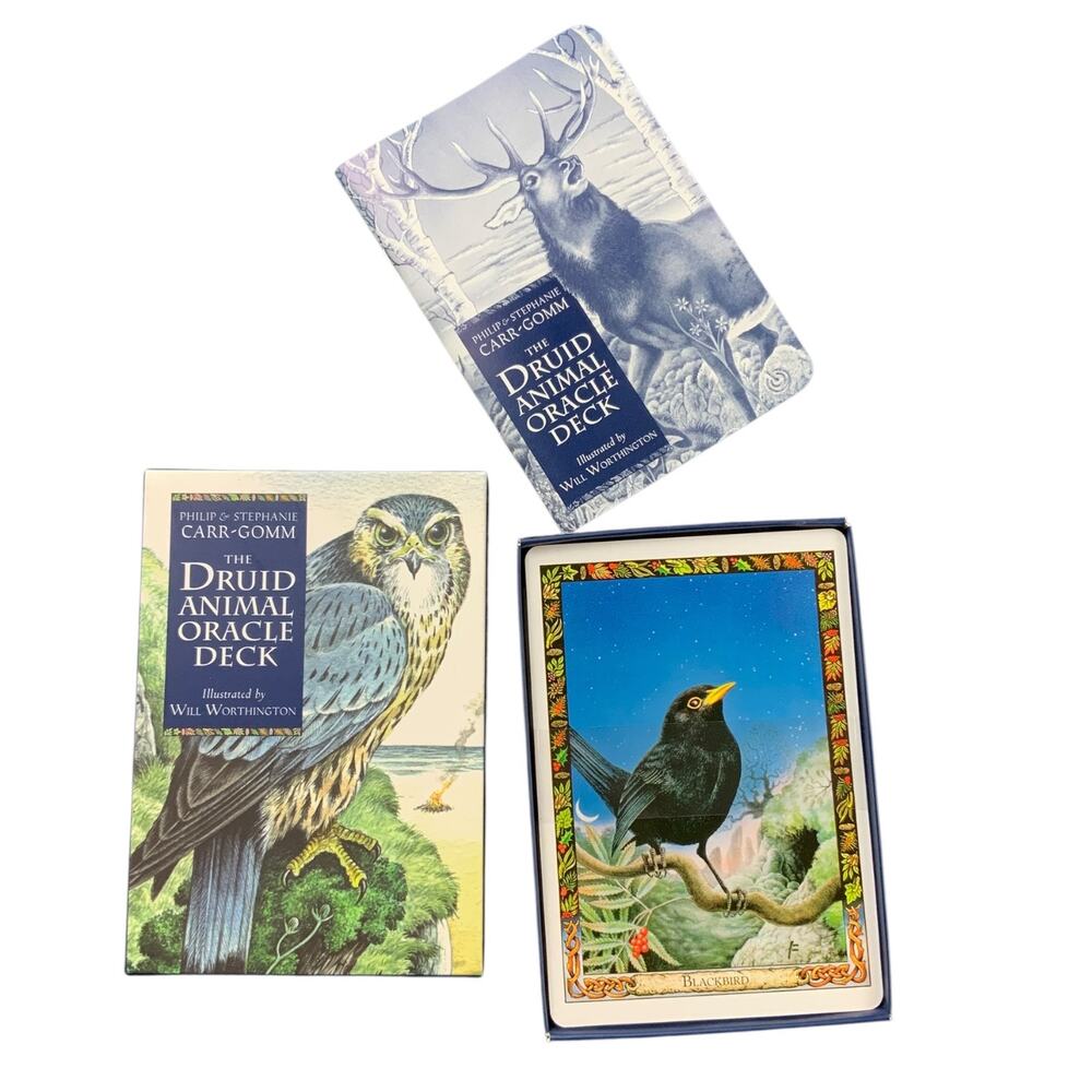 The Druid Animal Oracle Deck Philip & Stephanie Carr-Gomm New Sealed Cards